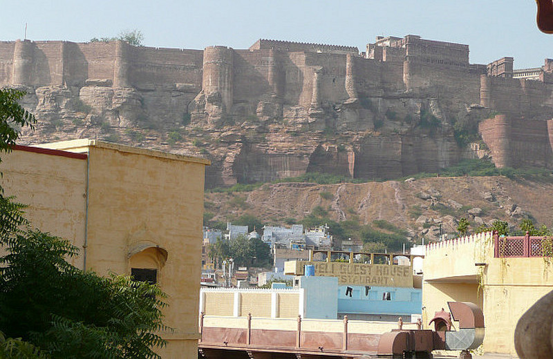The fort from the top of Pal Haveli