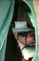 Tent accomodation at QE Bush Lodge