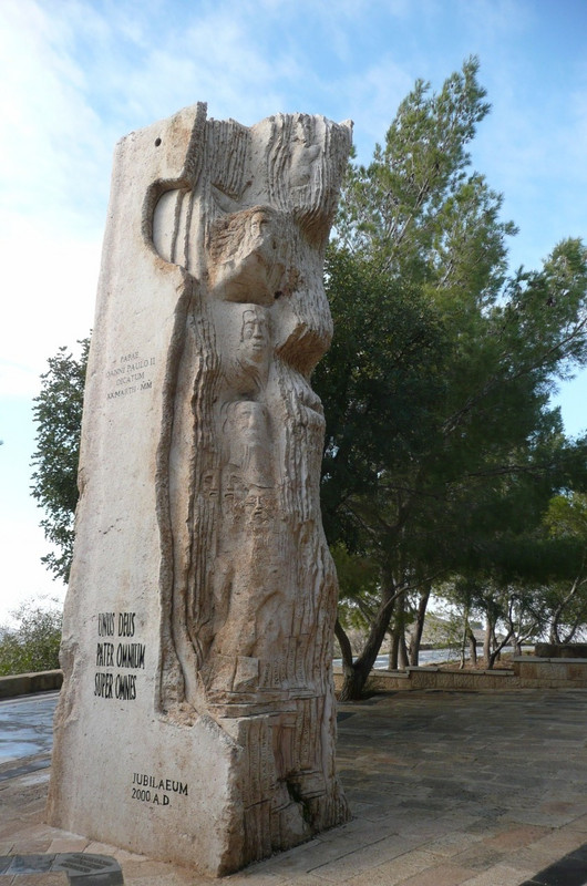 Sculpture at Mt. Nebo