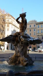 Triton Fountain - Piazza Bernini