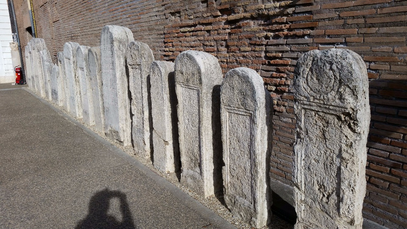 The Gravestone markers or stellae