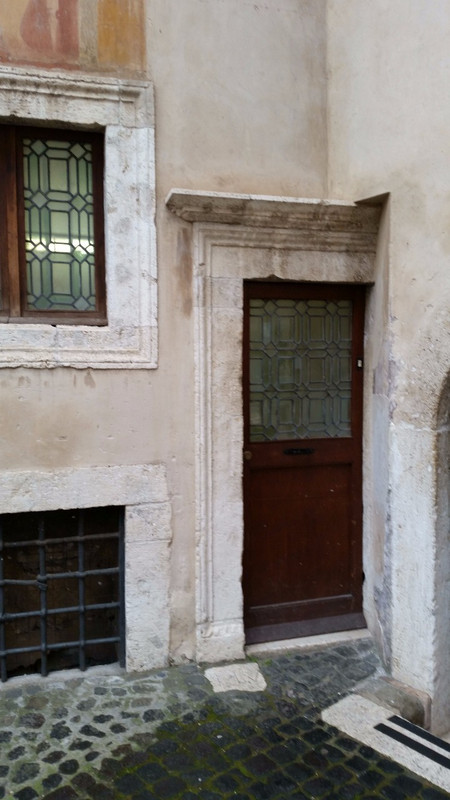 Doorway to the prison