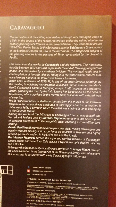 Caravaggio info