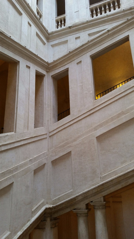 Bernini designed staircase