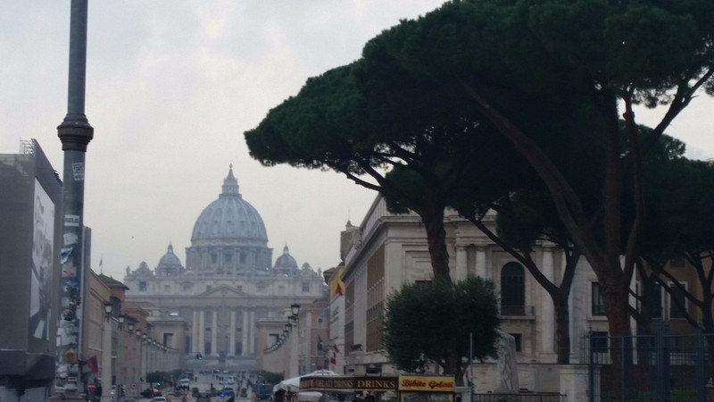 View of the Vatican from the Quirinale