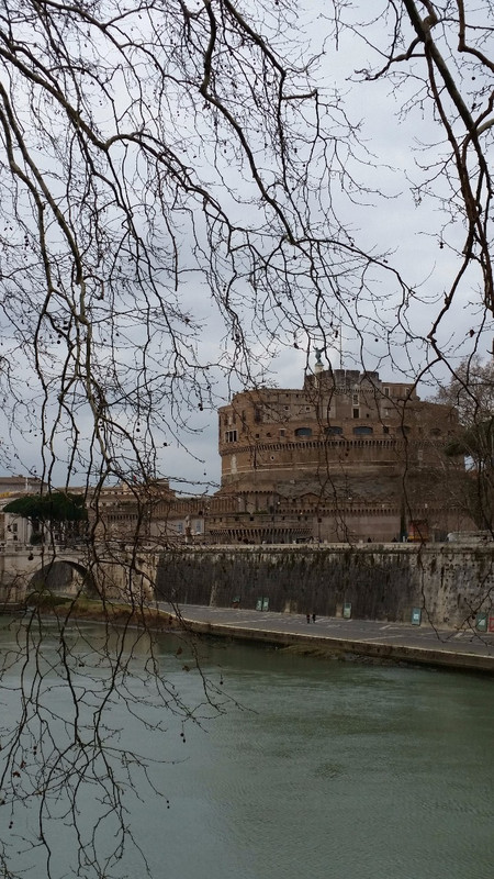 Across the river from Castel Sant&#39;Angelo