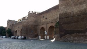 Ancient city wall