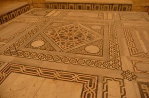 Mosaic floor in the mosque