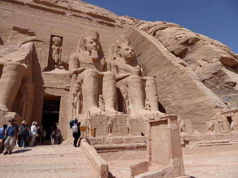 Entrance to Ramses II Temple