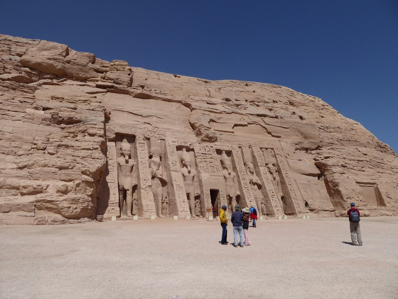 Entrance to Queen Nefertaris&#39; Temple