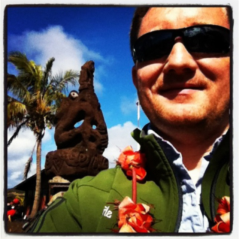 Arrival on Rapa Nui