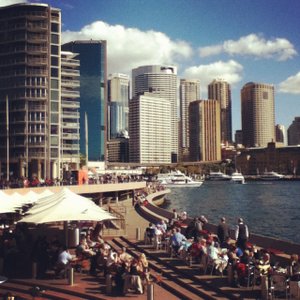 Sydney Harbor promenade