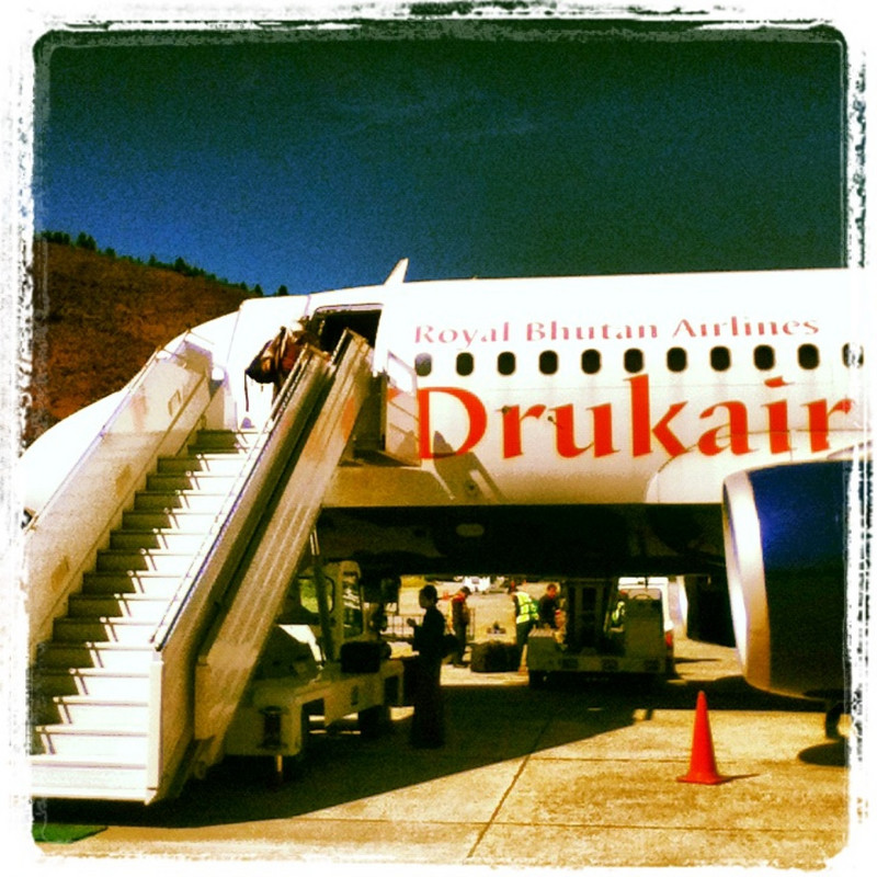 Arrival in Bhutan