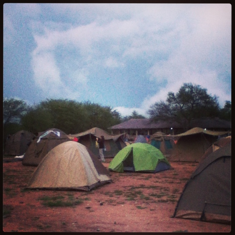Tent City at Serengeti Camp