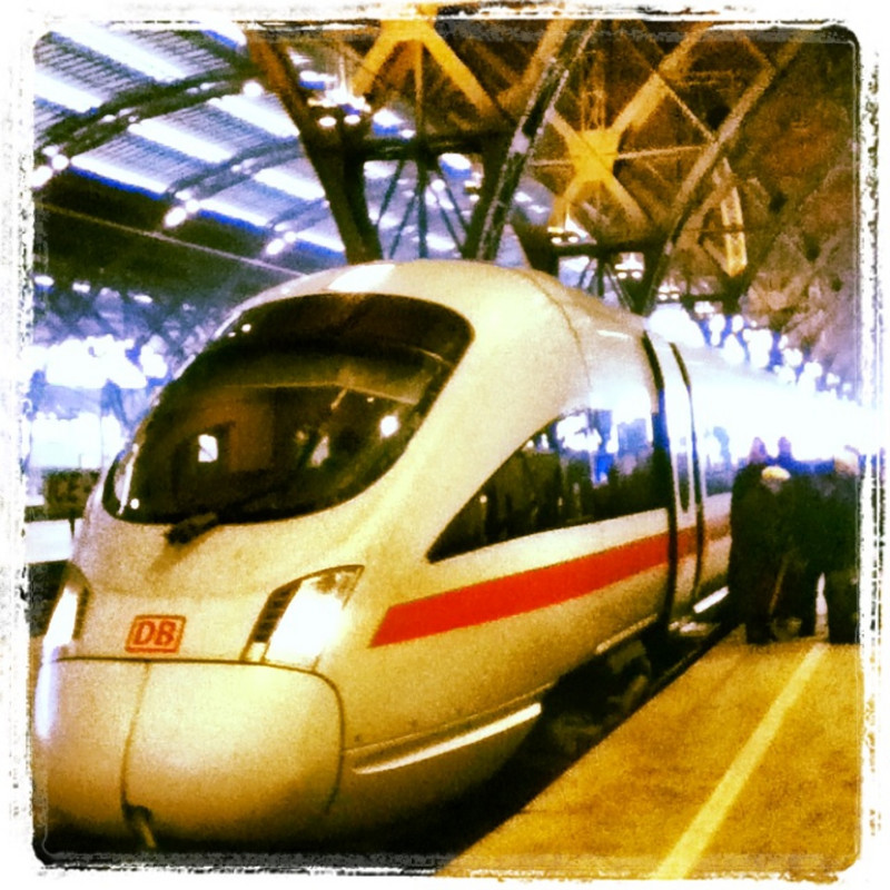 German High Speed Train ICE