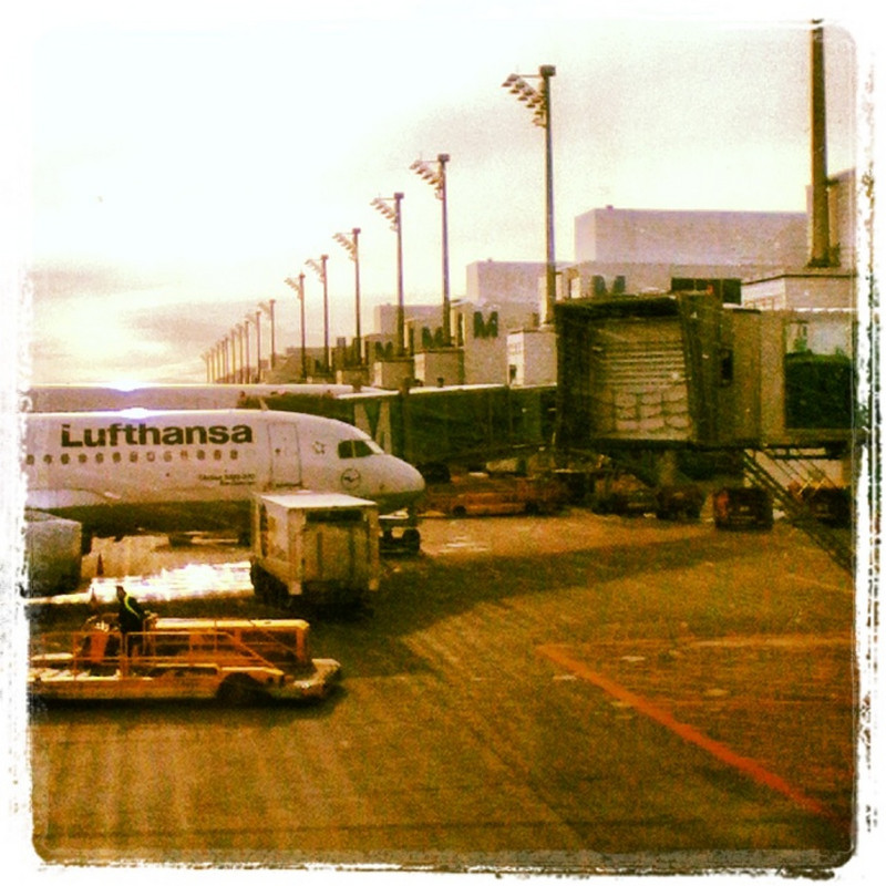 Departure from Munich, Germany for my last flight