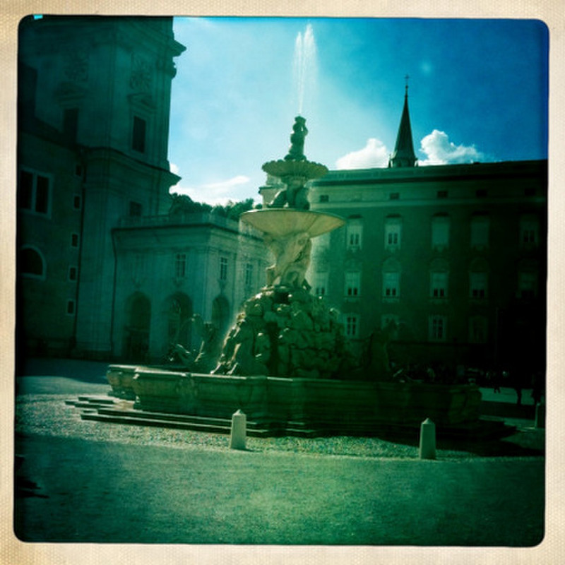 Fountain in "The Sound of Music"