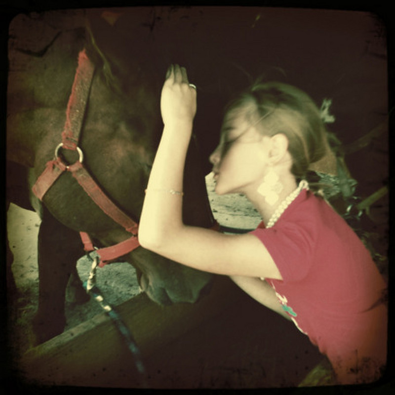 Alex Loves her Horse
