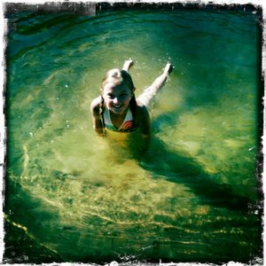 Alex Swimming in Brandy Lake
