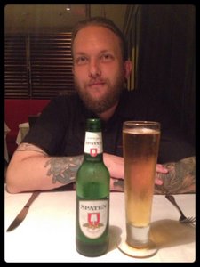 John and his German Beer