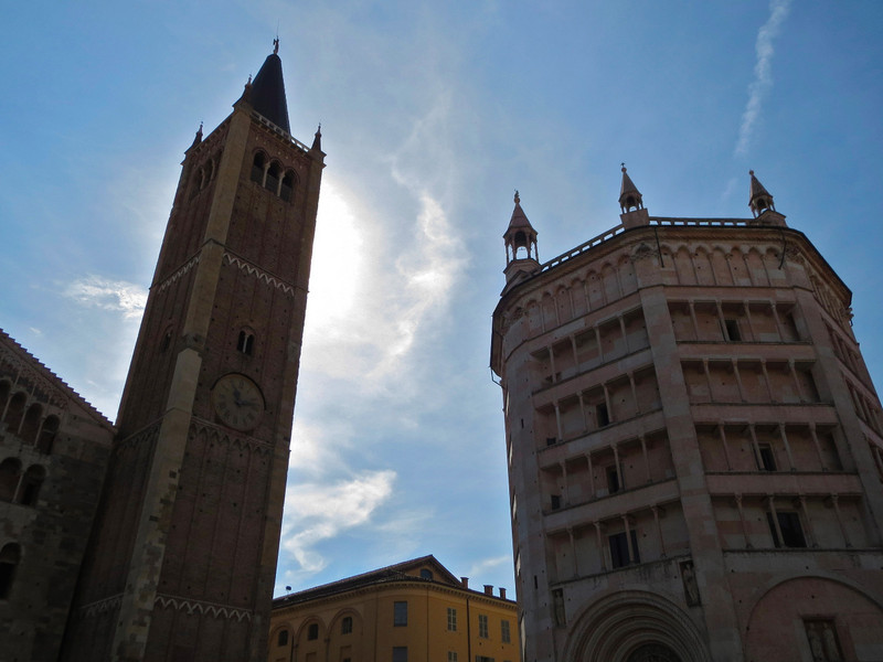 Parma Cathedral and Baptristrey 