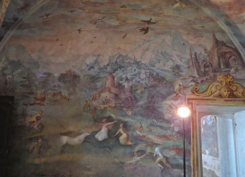 Fantastical Paintings in the Castle