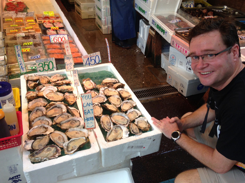 Oysters the size of one’s hand!