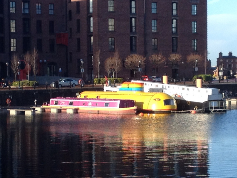 Beatles yellow submarine , Liverpool 