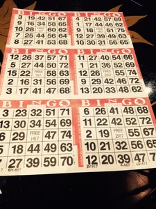 We played bingo and didn&#39;t win