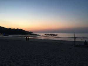 Our last sunset in Kamala Beach
