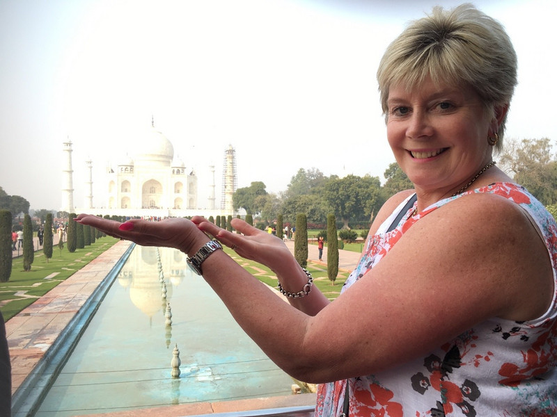 Holding up the Taj Mahal 