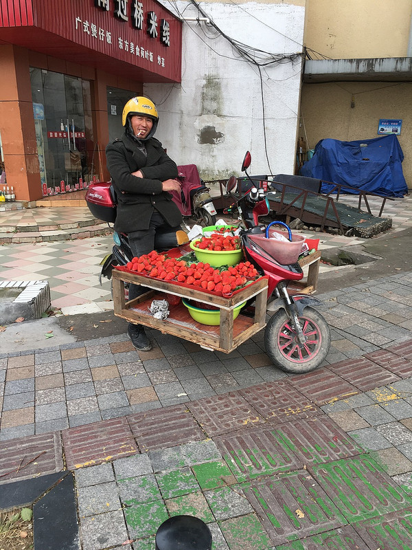 Strawberries for sale