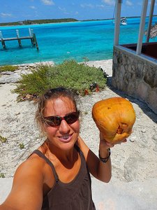 And another coconut for dessert!