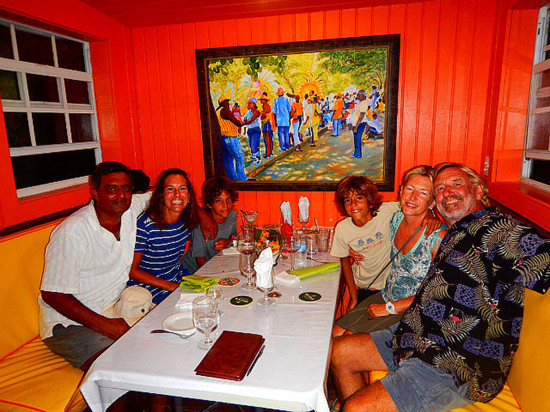 Dinner with the crew of &quot;Agave&quot;