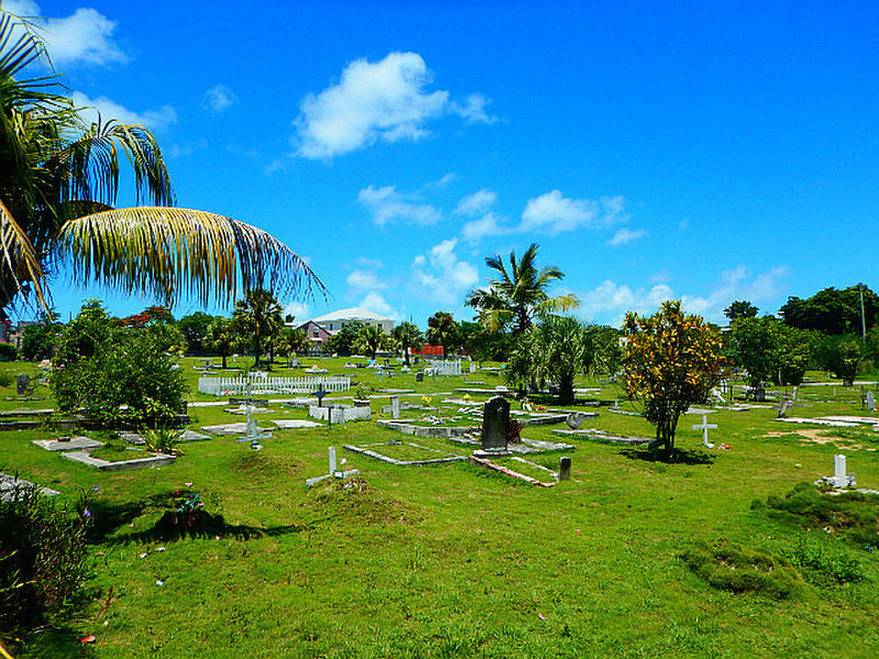 Largest graveyard I&#39;ve seen in the Bahamas.