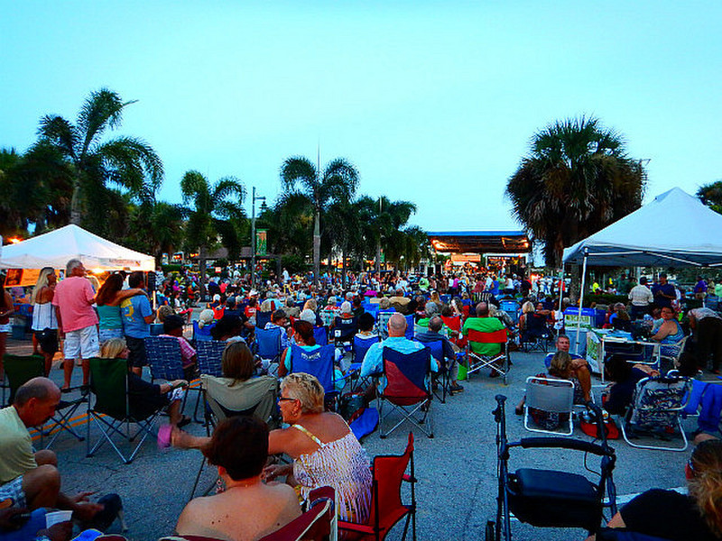 Vero Beach street concert. Wonderful community! Photo