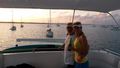 Us, and our boat. Taken from 80&#39; M/Y Summer Star