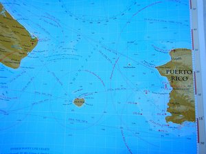 Crossing the Mona Passage to Puerto Rico
