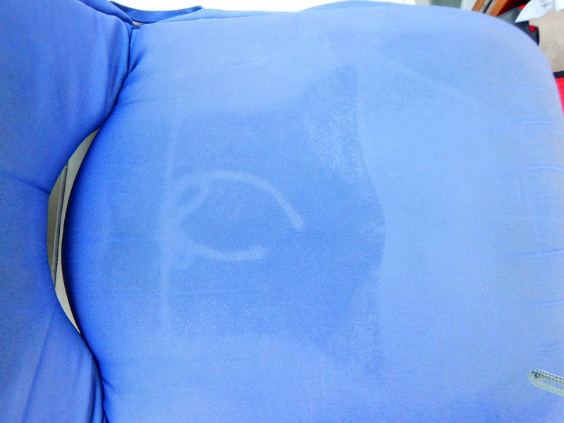 LOL. Have a mentioned it&#39;s HOT? My sweat mark. 