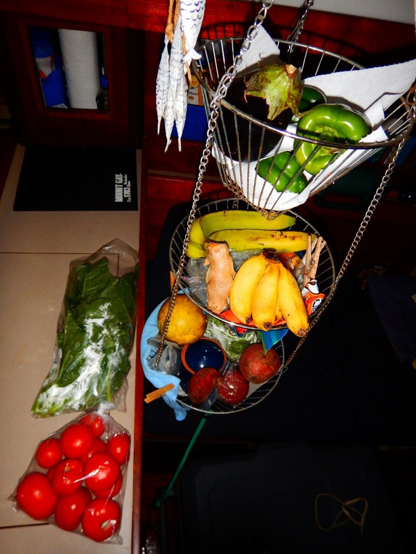 Stocked up on Fruits&amp;Veggies before leaving Nevis