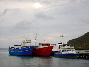 Carriacou work boats.