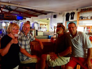 ...our Danish friends whom we met in Culebra.