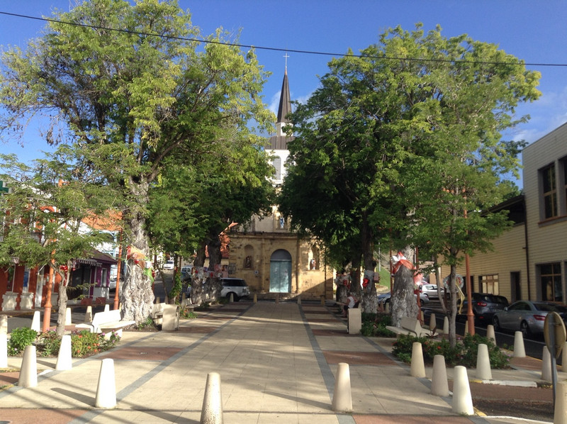 Town square, St Anne