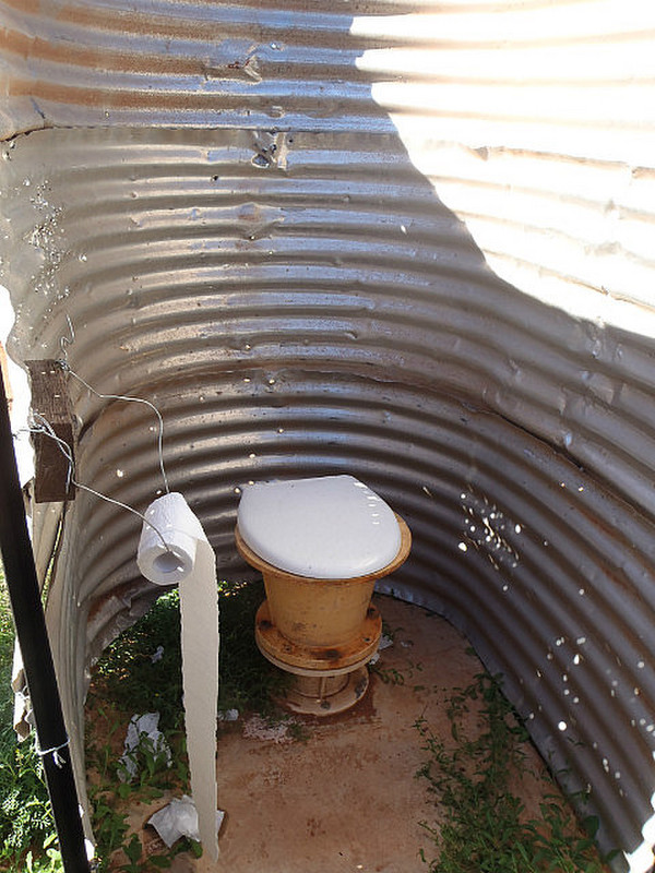 Loo at Kalgoorlie Two Up Shed