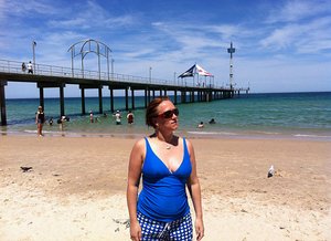 Me at Brighton Beach