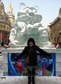 Me and Ice Sculpture