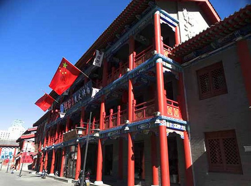 Traditional Red buildings