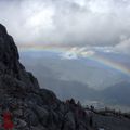 Rainbow at Jade Dragon Snow Mountain