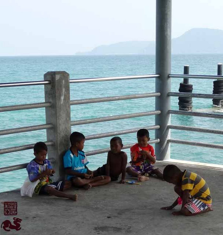 Local kids on the Pier