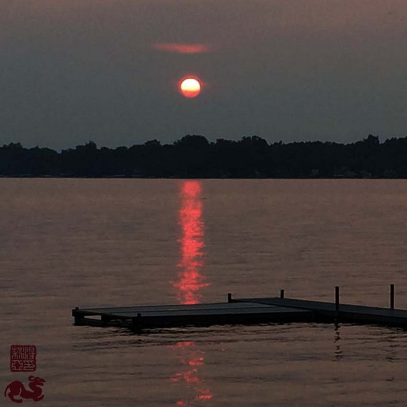 Whapmers Lake - sunset